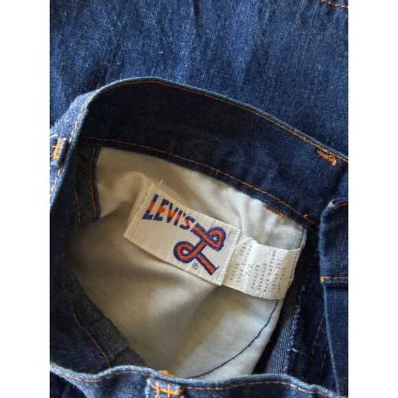 Vintage 1970s Levi’s Big E Denim Mini Skirt - Picture 5 of 5